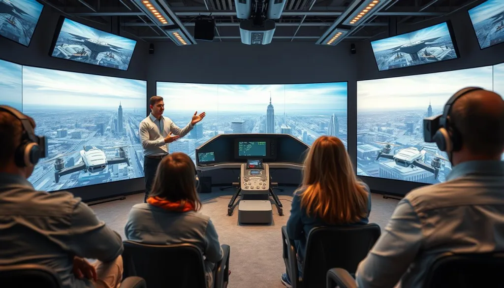 无人机仿真培训行业背景 无人机仿真培训行业背景