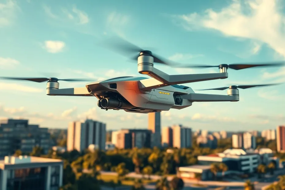 垂直起降无人机模拟