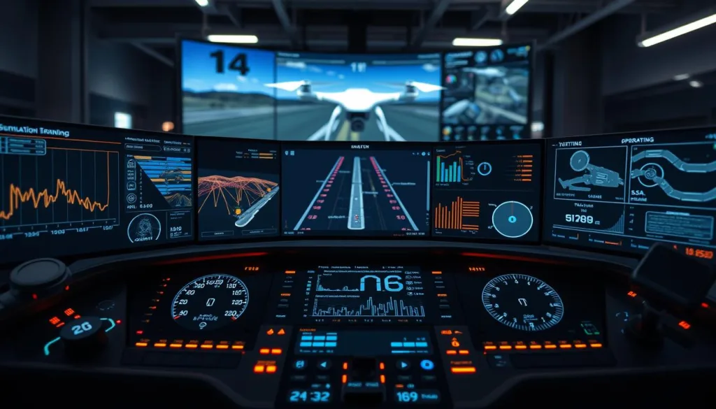 垂起固定翼无人机模拟训练系统界面 垂起固定翼无人机模拟训练系统界面