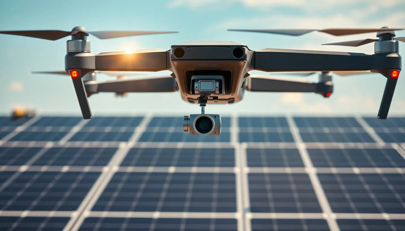 光伏巡检无人机训练仿真