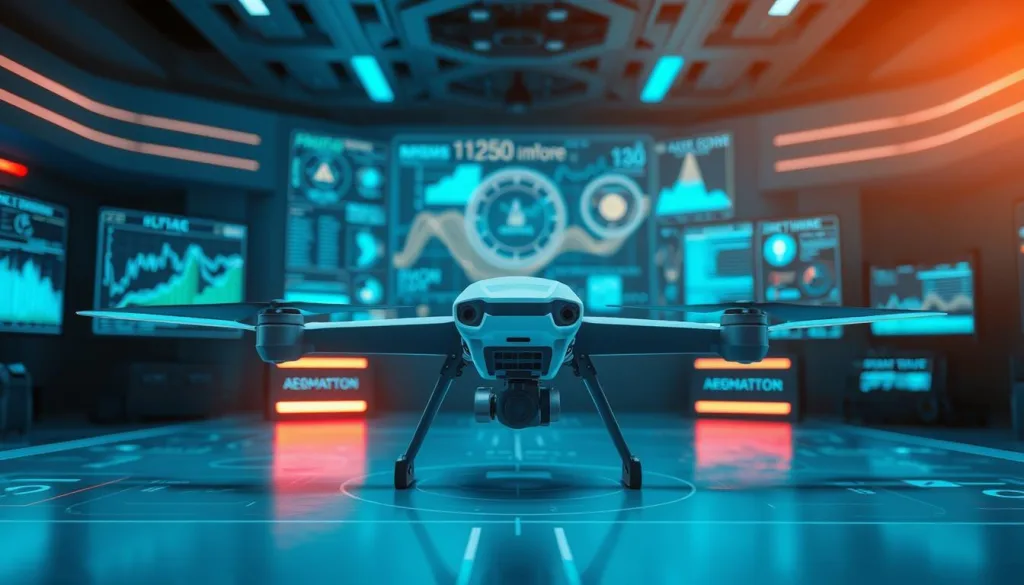 无人机仿真概念