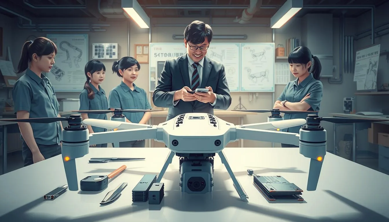 傲睿尔无人机拆装模拟