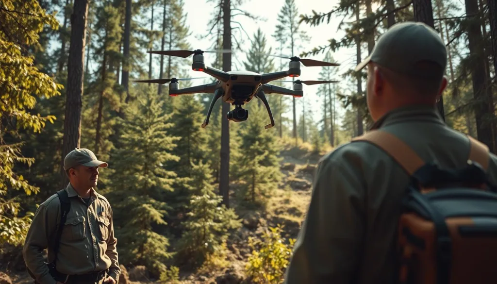 无人机山林救援仿真训练
